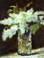 Lilac in a glass 1882